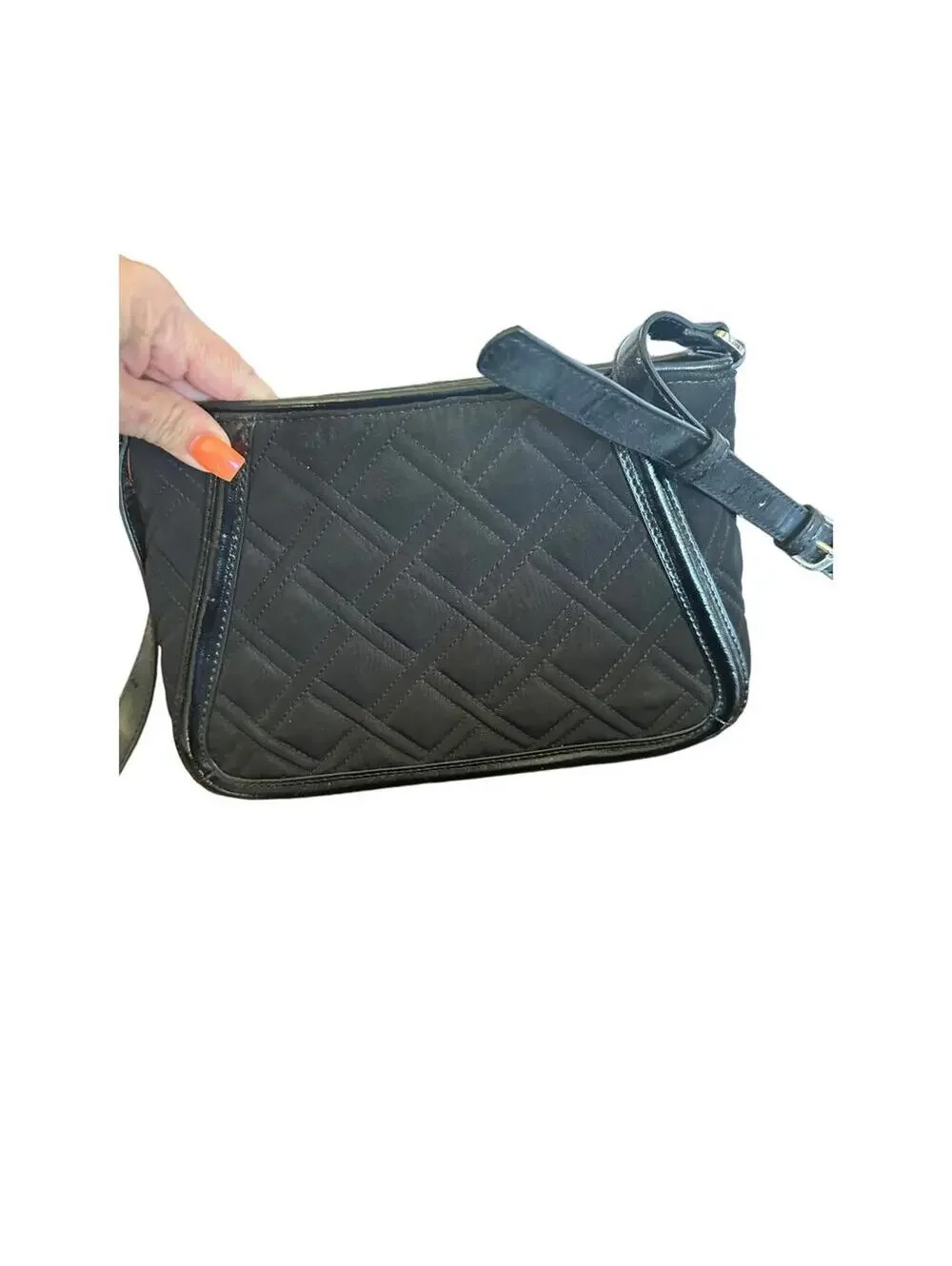 Vera Bradley | Black Quilt Bag | 0815